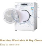 Premium Hollowfiber Filled Bolster Pillow Full Body Orthopedic Long Pillow for Side Sleeper, Back, Neck, Maternity Support Pregnancy Pillow - Image 8