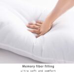 Premium Hollowfiber Filled Bolster Pillow Full Body Orthopedic Long Pillow for Side Sleeper, Back, Neck, Maternity Support Pregnancy Pillow - Image 6