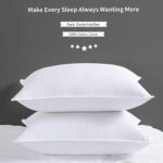 Duck Feather Pillows 4 Pack Hotel Quality (Standard Size) - Luxury Down Pillows - Image 3